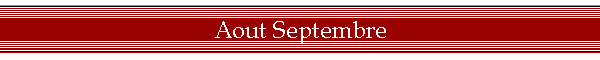 Aout Septembre